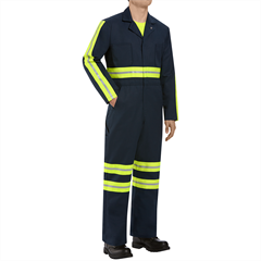 Action Back Coverall with Chest Pockets